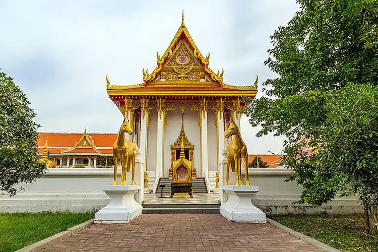 中国河南省洛阳市白马寺泰国佛殿异域佛教建筑_高清图片_全景视觉