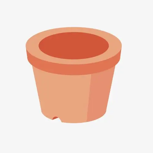 卡通花盆,红色花盆,家居摆设,花盆