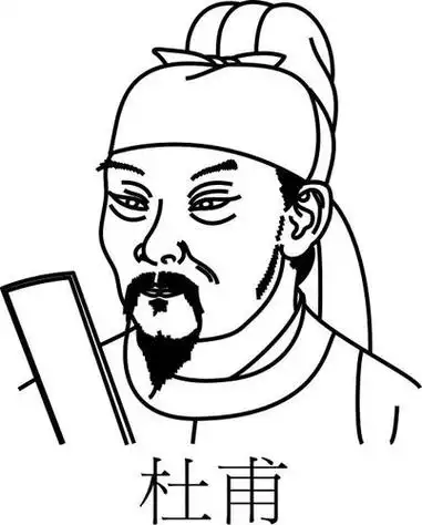 简笔画传承中华经典人物