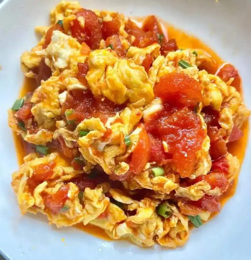 一,西红柿炒鸡蛋.   - 抖音