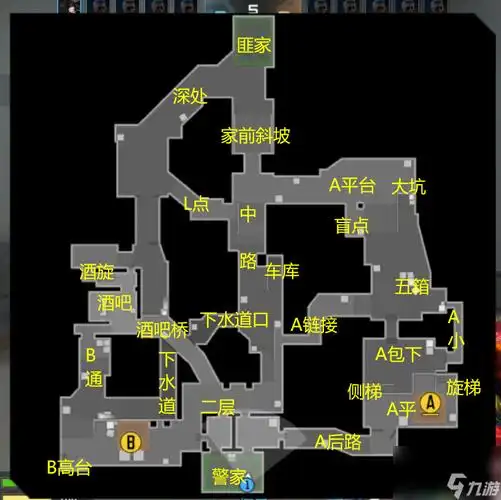 穿越火线枪战王者一些常用点位的报点说法