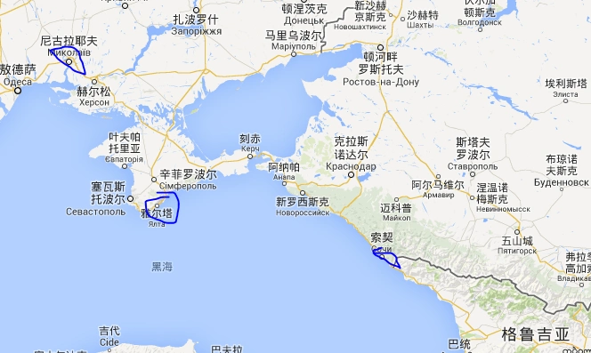 想知道:俄罗斯索契在哪?