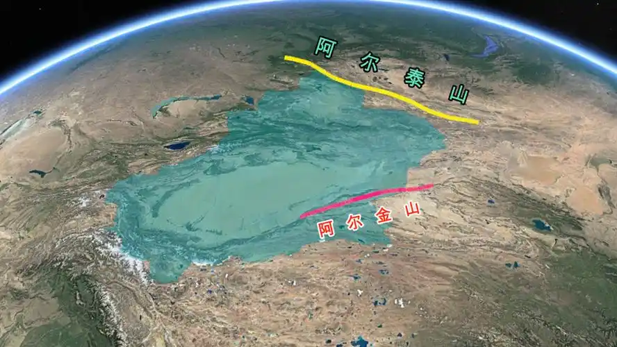 阿尔泰山阿尔金山分别在哪里