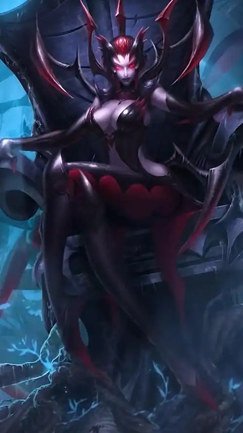 英雄联盟 lol 壁纸 蜘蛛女皇 伊莉丝 我听说男人都喜欢腿多的女生!