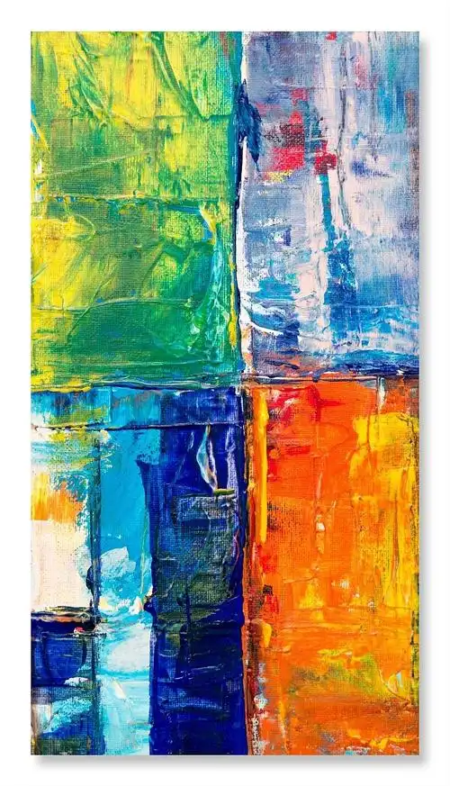 刘浪抽象油画作品集巨物乱相