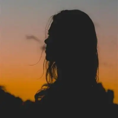 人物剪影头像人物剪影唯美头像图片