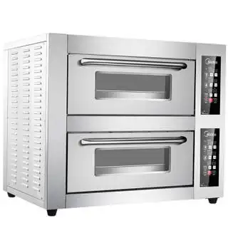 商品美的(midea)mk-c2p2a 双层商用电烤箱 两层两盘 智能独立温控