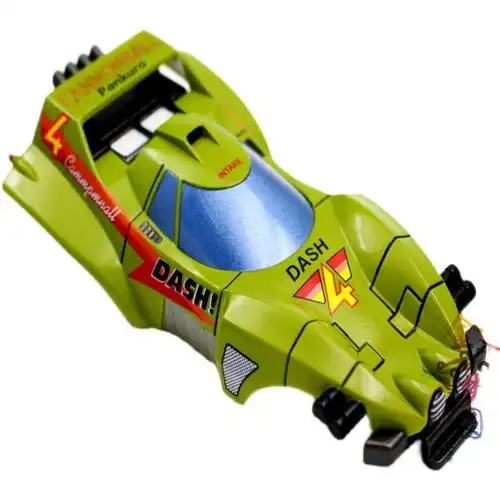 四驱车全喷漆改装车壳大炮特使 皇帝号还原动画 冲刺流星(田宫底盘