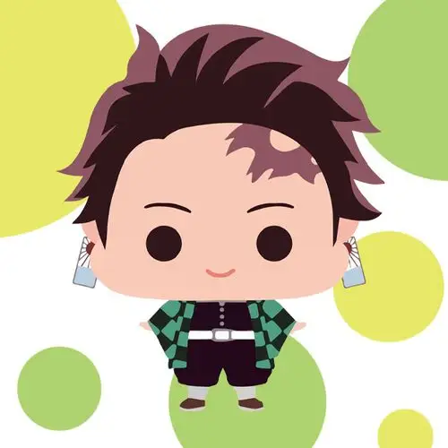 鬼灭之刃超萌豆豆眼头像壁纸 可爱到融化啦