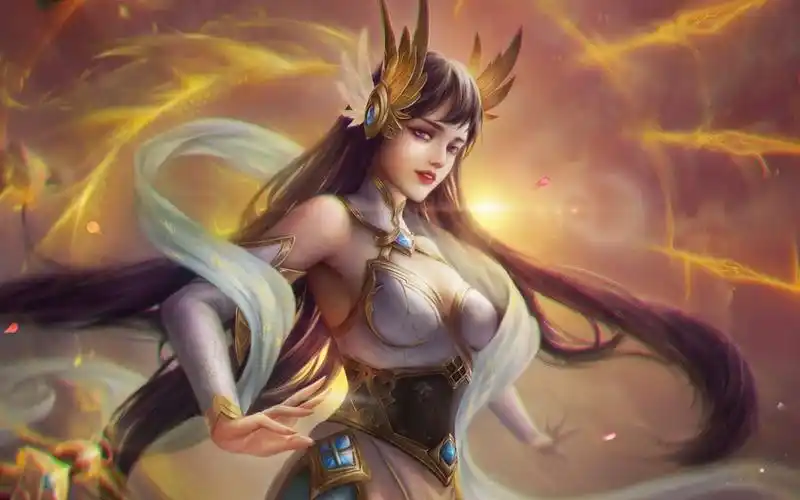 【ps绘画过程】【板绘】lol-刀锋意志 艾瑞莉娅 同人_哔哩哔哩_bilibi