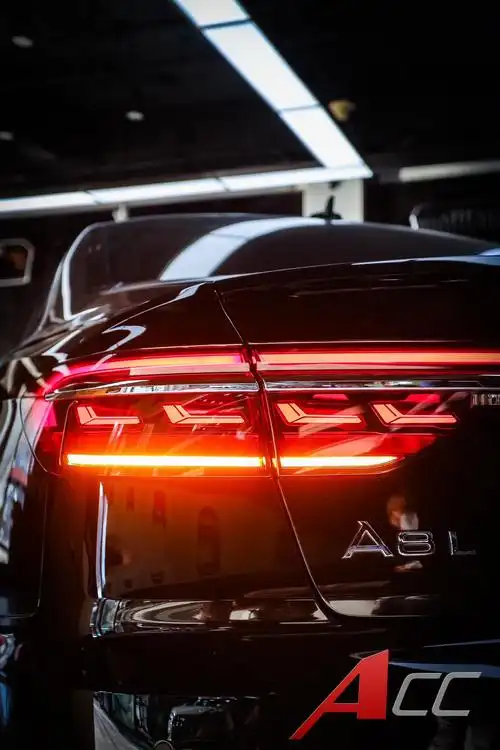 奥迪a8(d5)9990oled动态尾灯气场大不同_懂车帝