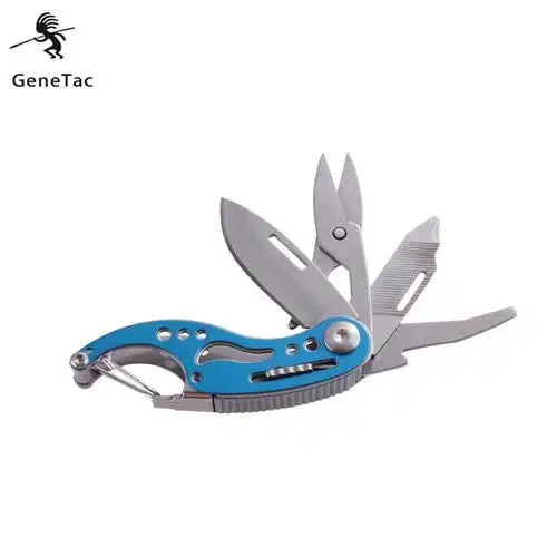 迷你4开袖珍小刀背包随身便携多功能钥匙扣edc口袋小工具