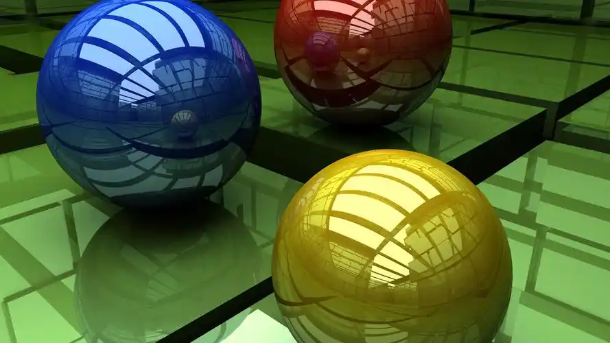 精选3d立体创意设计三维球体个性桌面壁纸图片素材下载第一辑