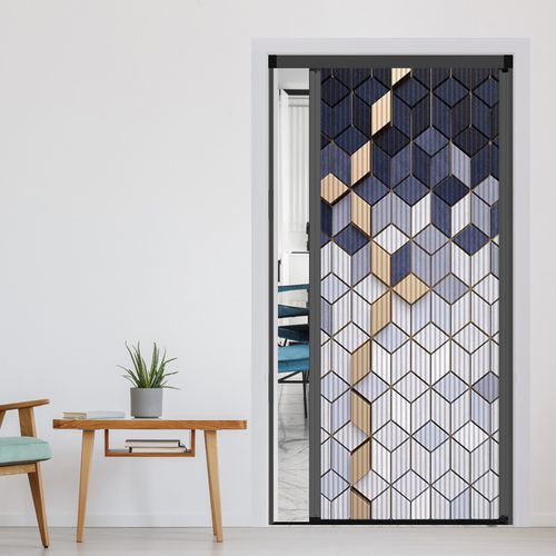 厨房隔断柜 推拉_优诗曼现代简约室内折叠隐形推拉门客厅卧室厨房隔断