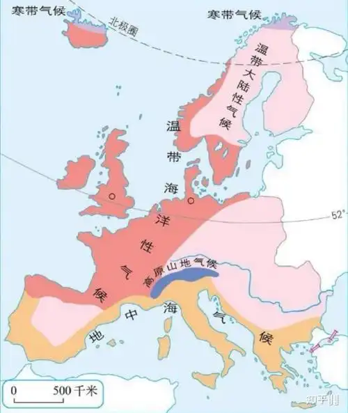 为什么西欧的温带海洋性气候降水总量并不多? - 知乎