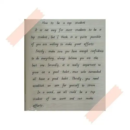 tracy老师示范漂亮的英文书写