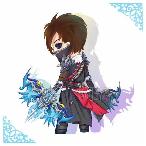 二次元卖萌新天龙八部唯美q版门派时装之天山