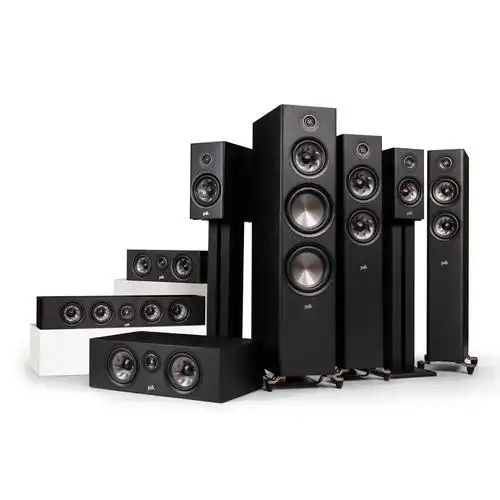 polkaudio普乐之声r100书架音箱旗舰技术hifi音响组合音响