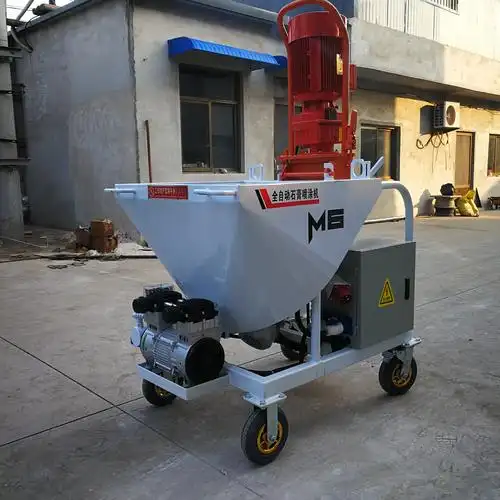 水泥砂浆喷浆机成品砂浆自动喷涂机抹灰机公司