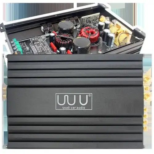 汽车音响改装鼓手单路功放低音炮板车载大功率d类数字功放机1000w