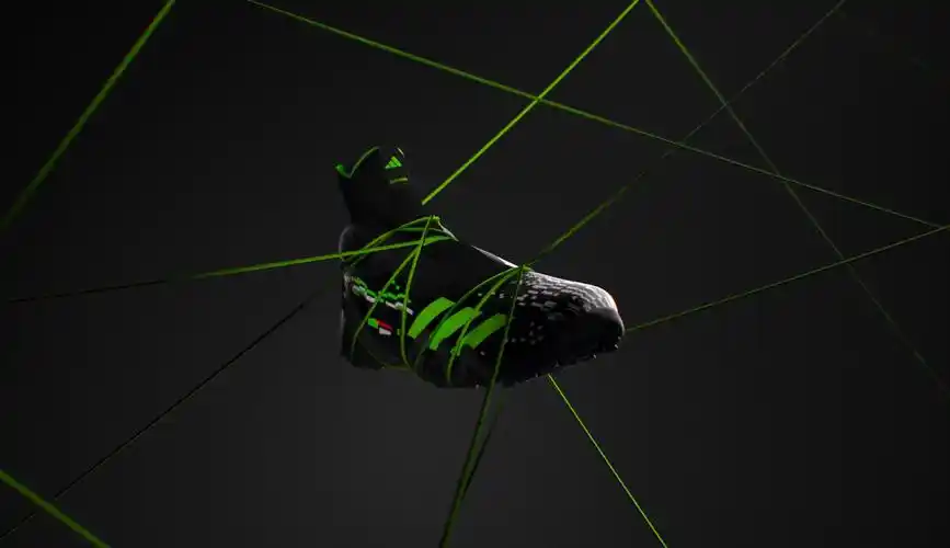 【c4d动态视觉鉴赏】adidas阿迪达斯运动鞋三维创意视觉动画 c4d动画