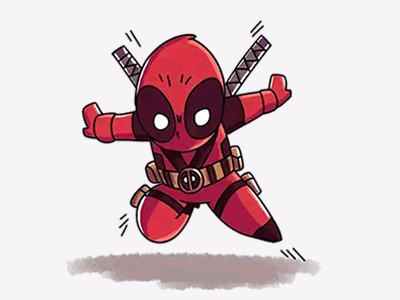 死侍deadpool简笔画