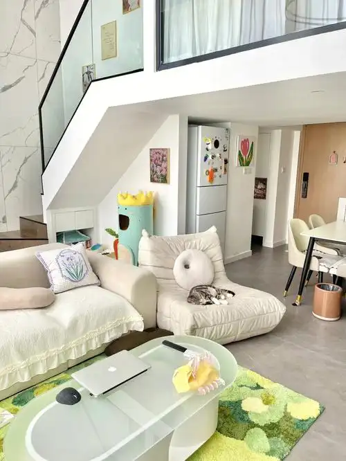 家人们这是真的只有38平的loft公寓