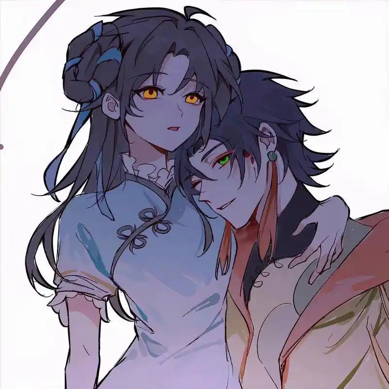 王者荣耀情侣头像 西施95东方曜(3-6) 真的很喜欢这对cp 西施95