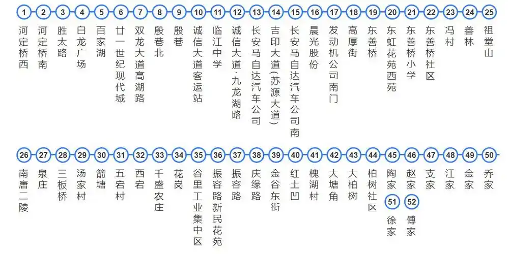 南京869路区间公交线路站点有哪些