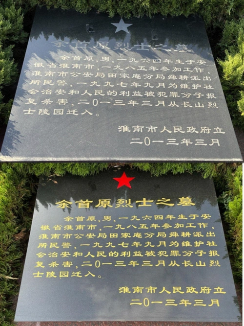 致敬百年·为烈士墓碑补色_淮南市退役军人事务局