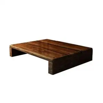 防腐木台阶脚踏垫脚凳楼梯踏步浴室实木家用增高踩脚凳厨房脚踏板 40*