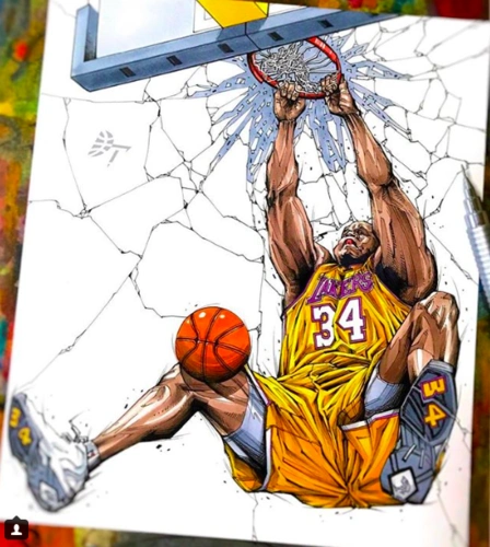 手绘版nba球星系列