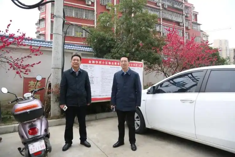 钟祥法院党组书记,院长向华波深入包联"问题楼盘"走访调研