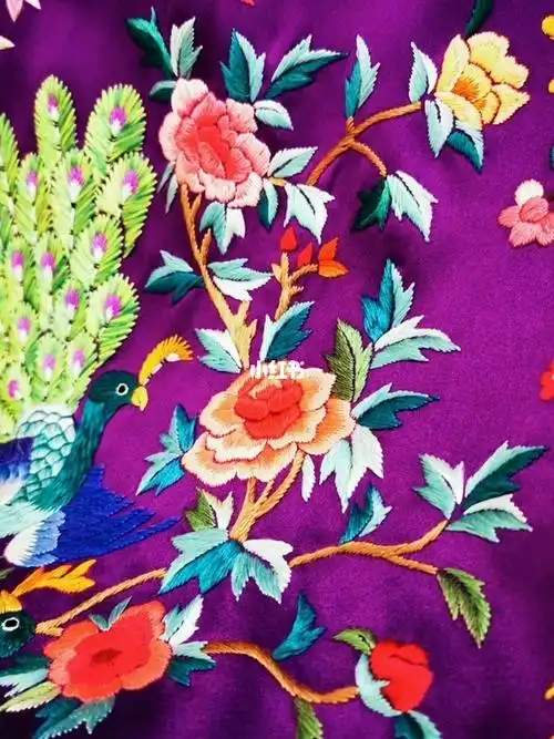 新中式的要这样配搭才好看苏绣百鸟朝凤