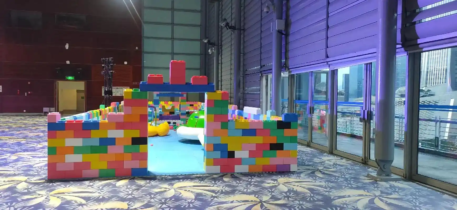 儿童乐高积木乐园出租广州积木王国租赁 .#暖场道具大型积木乐 - 抖音