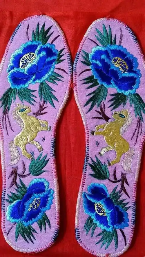 鞋垫图案大全,纯手工鞋垫花样图 - 小邻网