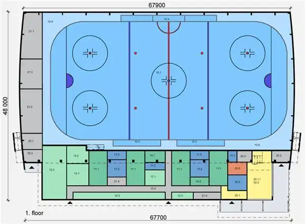 进入合集:冰球场地尺寸和效果,看更多45个内容详情:arenaguide.iihf.