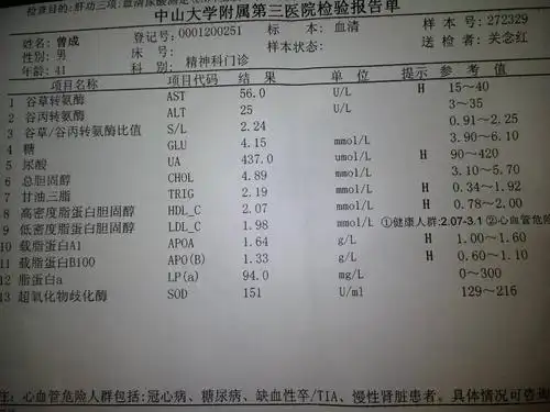 体检单与参考值不一致,请帮我分析一下有哪些需要我注意的?