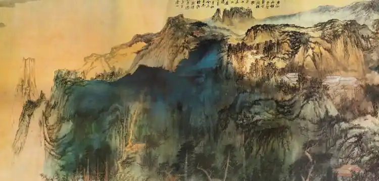 张大千《庐山图》(摘编) - 承源轩 - 承源轩的博客