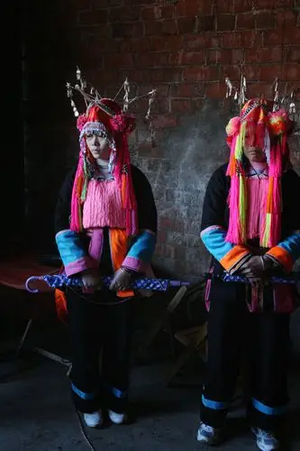 奢华古老的蓝靛瑶婚礼