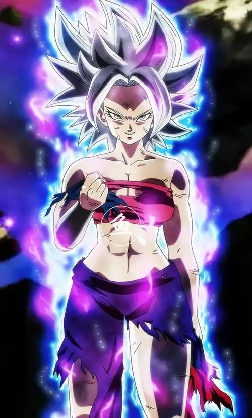 龙珠:30位女赛亚人卡莉芙拉的不同形象,超蓝"胸肌"太霸气!