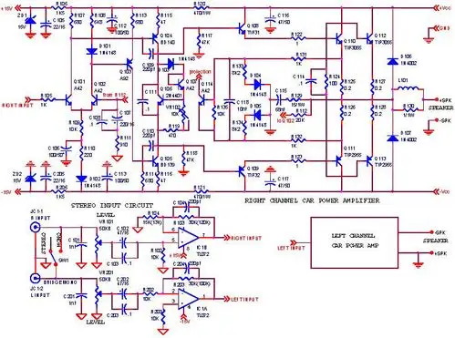 国都606功放电路板