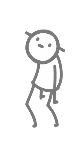 抖音简笔画小人跳舞魔性表情包gif动图无水印版