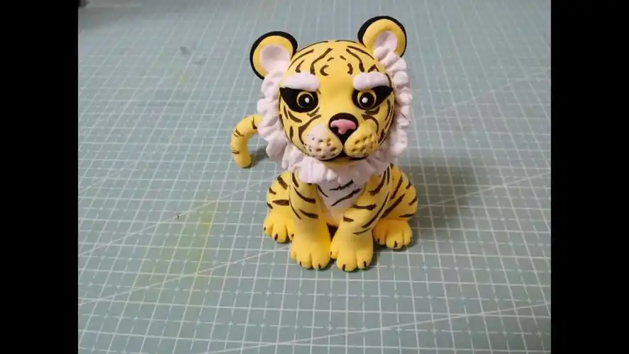 【超轻粘土】小老虎一只