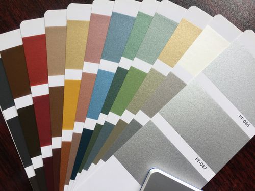 色卡氟碳通用单板常用标准80色新版114色色卡