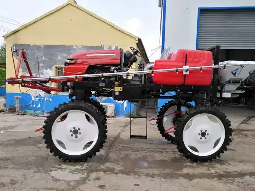 水旱两用自走式高地隙打药机   小麦打药机【青州嘉亿】