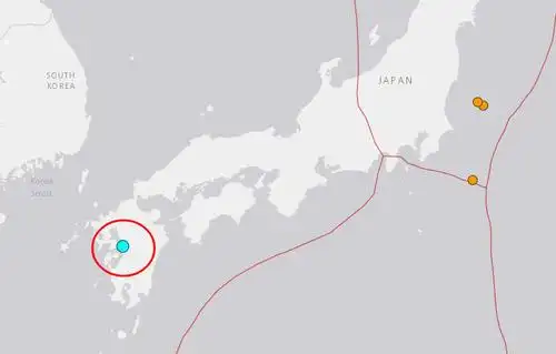 日本熊本县发生5.1级地震