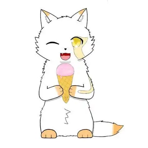 北极狐简笔画北极狐简笔画卡通图片