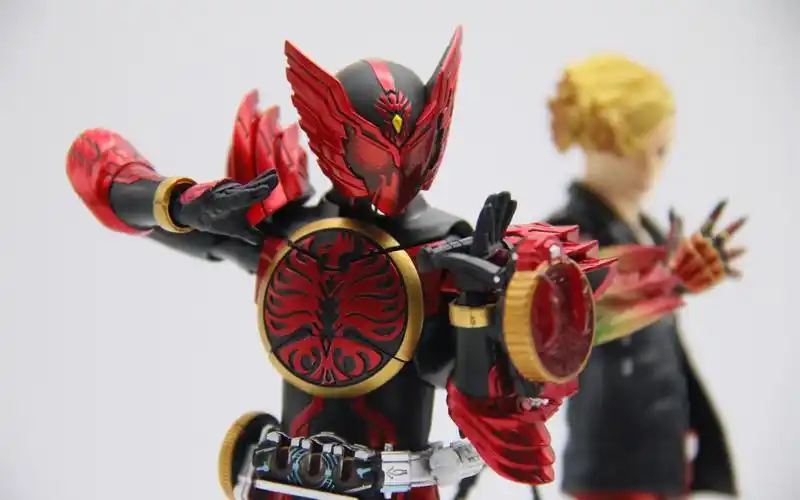 【グダ速测】shf真骨雕假面骑士ooo tajadol combo 鸟系联组