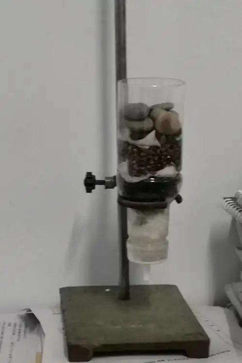 其它 水的净化～～简易净水装置 写美篇   过滤——将不溶性物质与